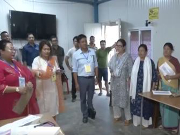 Special polling station has been set up for the internally displaced people (Photo/ANI)