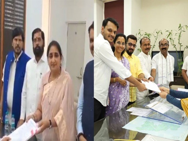 Sunetra Pawar and Supriya Sule (File photos/ANI)