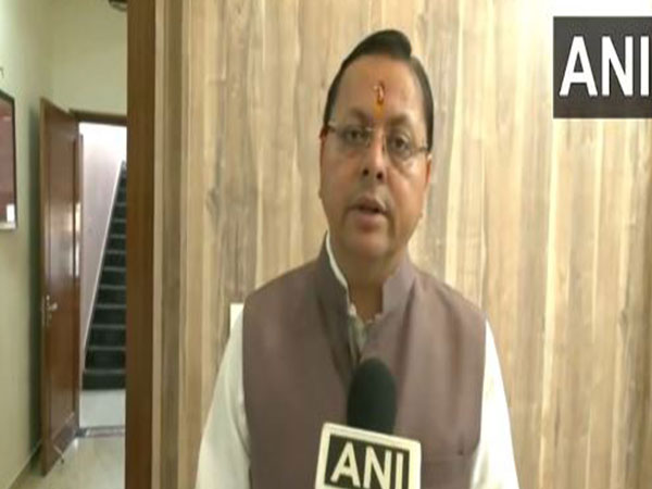 Uttarakhand Chief Minister Pushkar Singh Dhami (Photo/ANI)