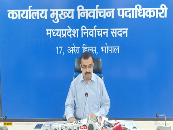 Madhya Pradesh Chief Electoral Officer Anupam Rajan (Photo/ANI)