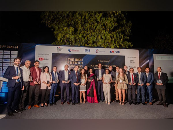Winners of the Indo-French Business Awards 2024