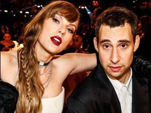 Taylor Swift with Jack Antonoff (Image source/X)