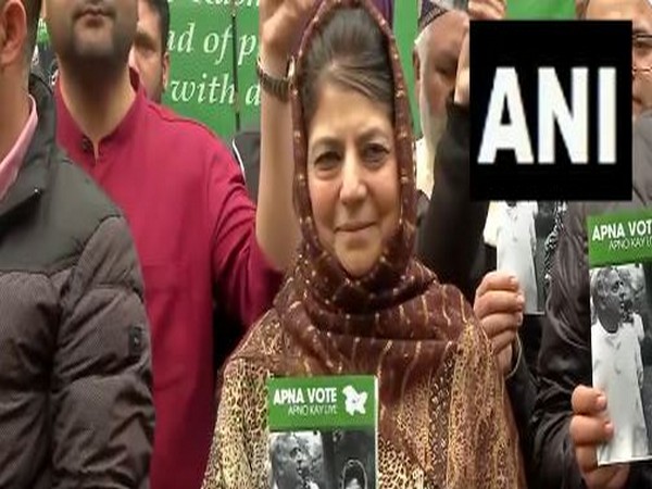 PDP releases Manifesto for Lok Sabha polls (Photo/ANI)