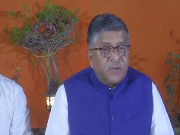 BJP leader Ravi Shankar Prasad (Photo/ANI)