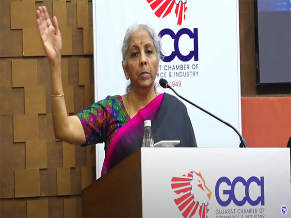 Finance Minister Nirmala Sitharaman (Photo source: GCCI/Youtube)