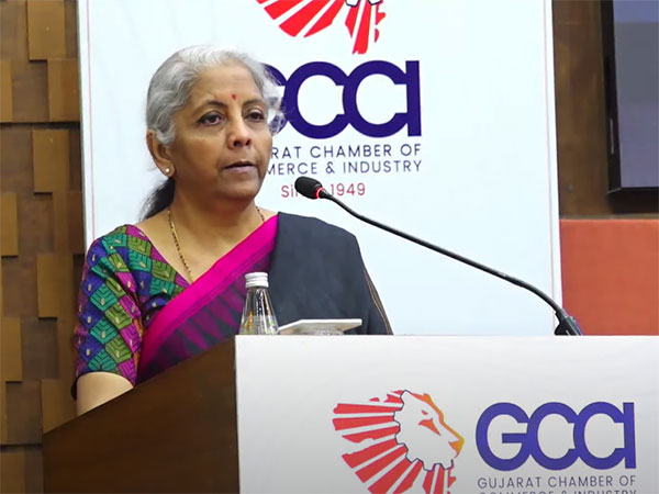 Finance Minister Nirmala Sitharaman (Photo source: GCCI/Youtube)