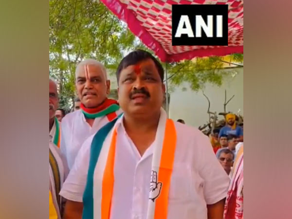 Congress candidate from Morena Lok Sabha, Satyapal Sikarwar  (Photo/ANI)