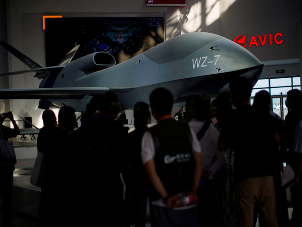 WZ-7 Soaring Dragon drone of the Chinese People’s Liberation Army (File Photo/Reuters)