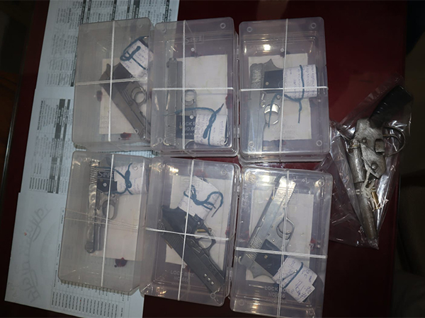 Recovered pistols (Photo / NCB Indore)