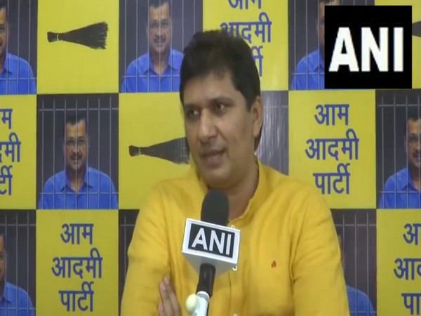 Delhi minister and Aam Aadmi Party leader Saurabh Bhardwaj. (Photo/ANI)