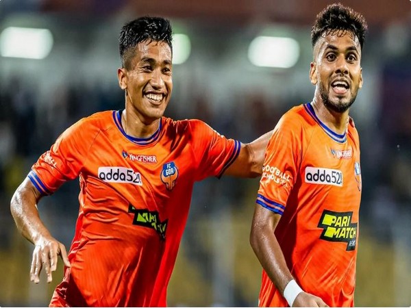 FC Goa players celebrating. (Photo- ISL)