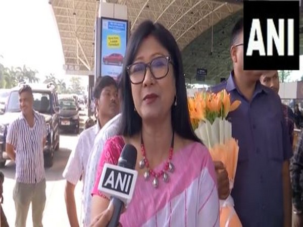 JMM MP Mahua Maji (Photo/ANI)