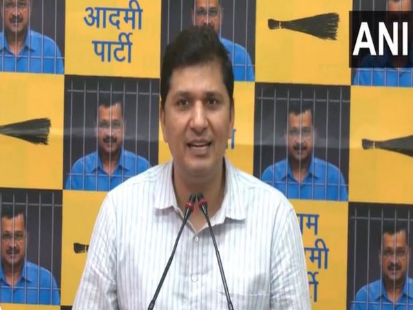 Aam Aadmi Party leader Saurabh Bharadwaj (Photo/ANI)