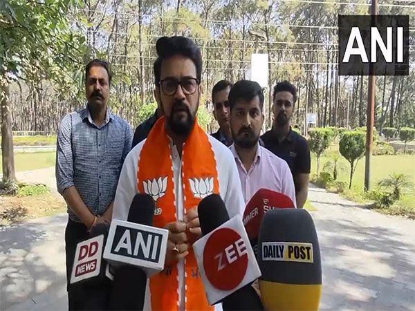 Union Minister Anurag Thakur (Photo/ANI)