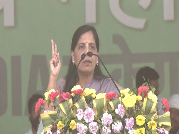 Sunita Kejriwal, wife of Delhi Chief Minister Arvind Kejriwal (Photo/ANI)