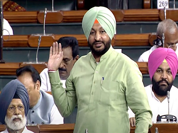 BJP leader and Ludhiana MP Ravneet Singh Bittu (Image/ANI)