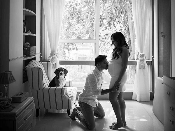 Varun Dhawan and his wife Natasha Dalal (Image source: Instagram)