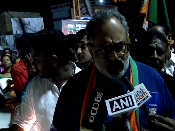 BJP candidate Rajeev Chandrasekhar. (Photo/ANI)