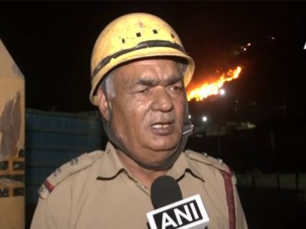 Delhi Fire Service SO Naresh Kumar. (Photo/ANI)