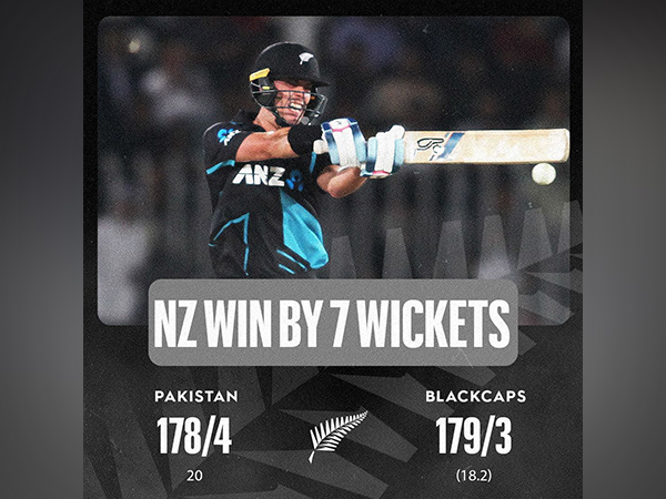 Pakistan vs New Zealand. (Picture:  BLACKCAPS/X)