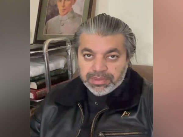 PTI leader Ali Muhammad Khan (Screengrab of video posted by Ali Mohammad Khan on X)