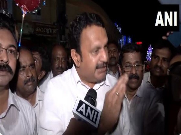 Congress's Thrissur Lok Sabha constituency candidate K Muraleedharan (Photo/ANI)