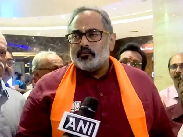 Union Minister Rajeev Chandrasekhar (Photo/ANI)