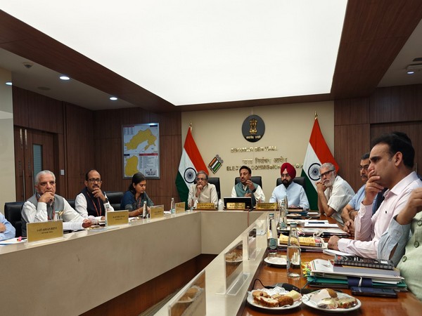 Election Commission meeting with various stakeholders. (Photo: Election Commission--X)