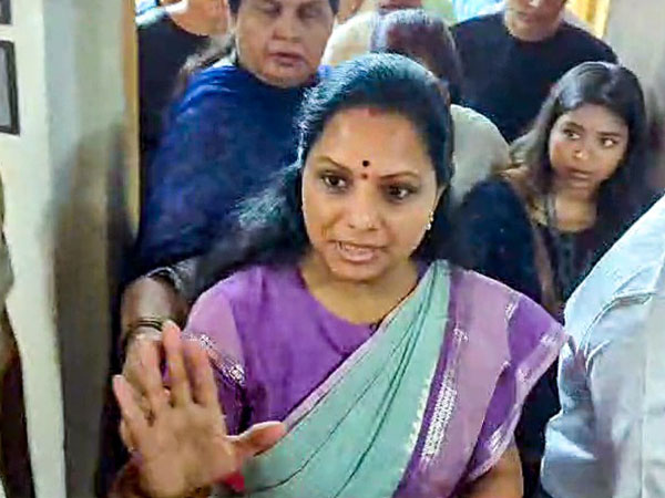 BRS leader K Kavitha. (File Photo/ANI)