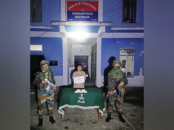 Heroin worth Rs 42.70 lakh recovered in Mizoram. (Photo/@AssamRifles)