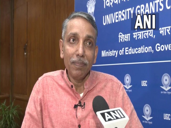 UGC Chairman M Jagadesh Kumar (File Photo/ANI)