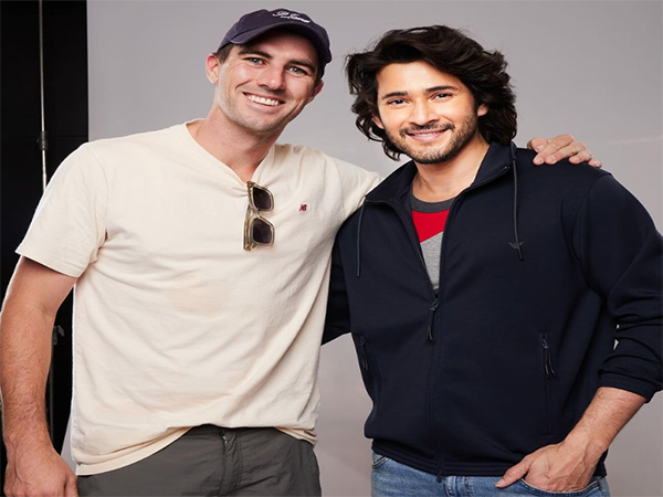 Cricketer Pat Cummins and actor Mahesh Babu (Image source: Instagram)