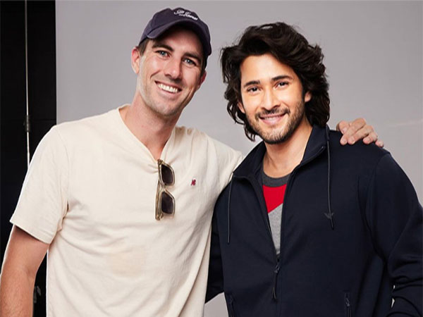 Cricketer Pat Cummins and actor Mahesh Babu (Image source: Instagram)