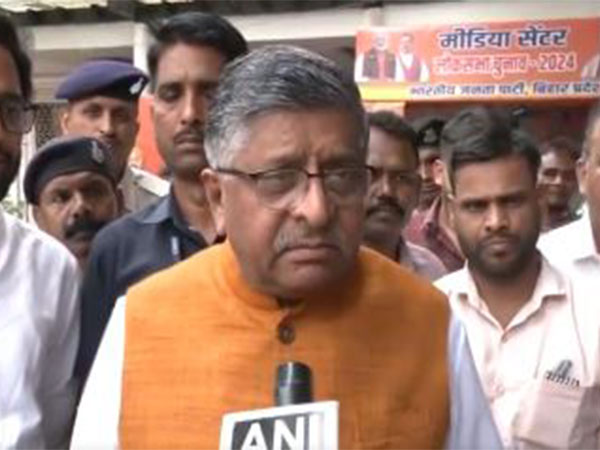 BJP MP Ravi Shankar Prasad (Photo/ANI)