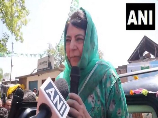 People's Democratic Party (PDP) President Mehbooba Mufti (Photo/ANI)