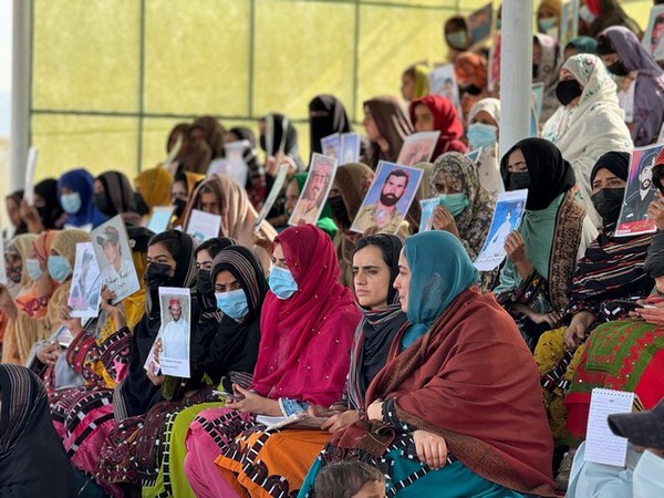 Image Source: Baloch protest in Islamabad (Image Credit: X/@BalochYakjehtiC)