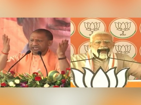 Uttar Pradesh Chief Minister Yogi Adityanath and Prime Minister Narendra Modi (Photo/ANI)