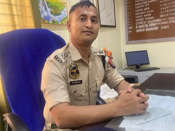 Partha Protim Das, Superintendent of Police of Karimganj district (Photo/Partha Protim Das's X)