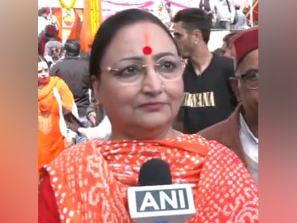 BJP chief JP Nadda's wife Mallika Nadda (Photo/ANI)