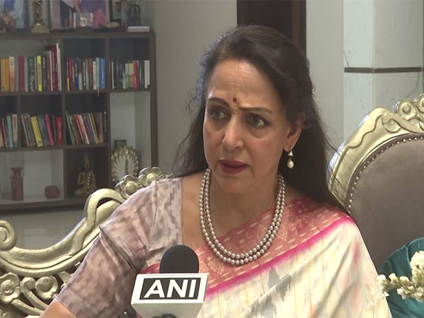 BJP candidate Hema Malini. (Photo/ANI)