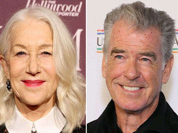 Pierce Brosnan, Helen Mirren (Image source/X) 