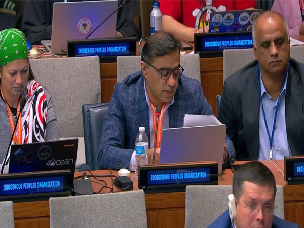 Representative of World Sindhi Congress, Farhan Soomro (Photo/ANI)