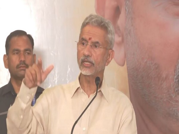External Affairs Minister S Jaishankar in Hyderabad (Photo/ANI)