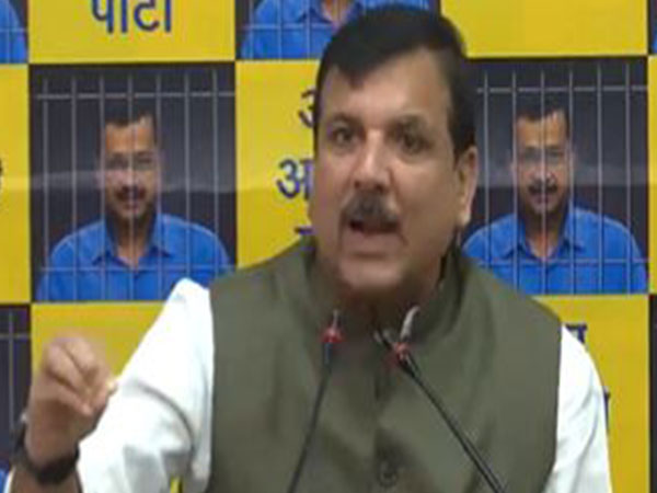 Aam Aadmi Party (AAP) MP Sanjay Singh (Photo/ANI)