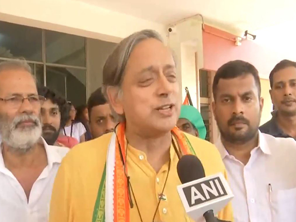 Congress candidate Shashi Tharoor (Photo/ANI)