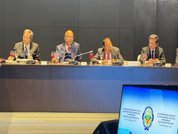 National Security Advisor Ajit Doval participated in the luncheon meeting of BRICS NSAs (Image Credit: X/@IndEmbMoscow)