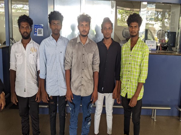 Five Indian fishermen repatriated from Sri Lanka (Photo/X@IndiainSL)