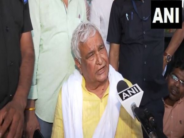 Rajasthan Minister Kirodi Lal Meena at Sawai Madhopur (Photo/ANI)