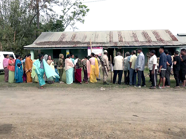Visual from polling in Manipur (File Photo/ANI)