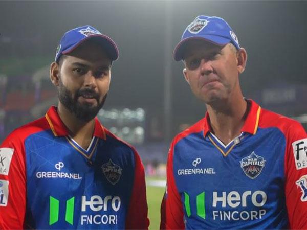 Rishabh Pant and Ricky Ponting. (Photo- IPL)